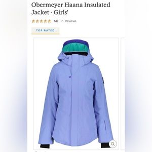 Girls Haana Obermeyer ski jacket. Teen 10-12. Excellent condition.